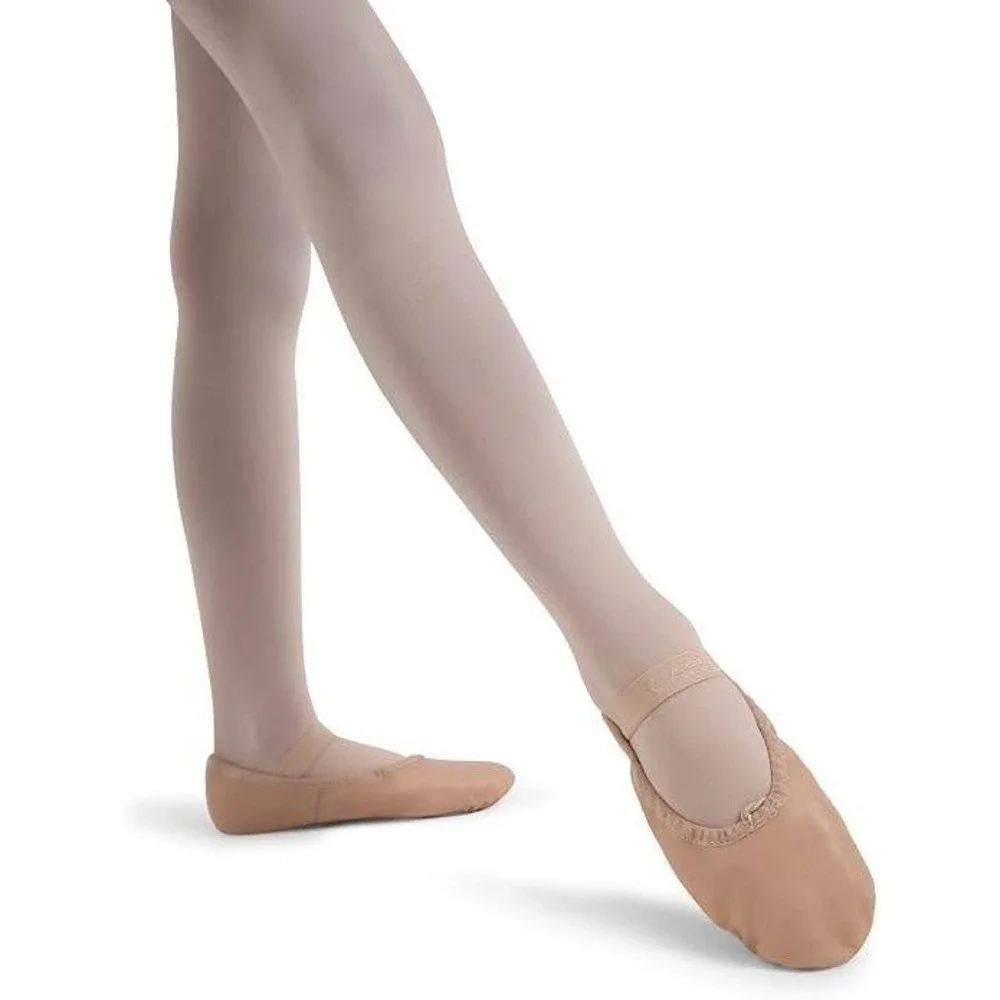 Capezio Daisy 205 Ballet Shoes Girl's Size 12.5W Pink Leather Comfort Dance